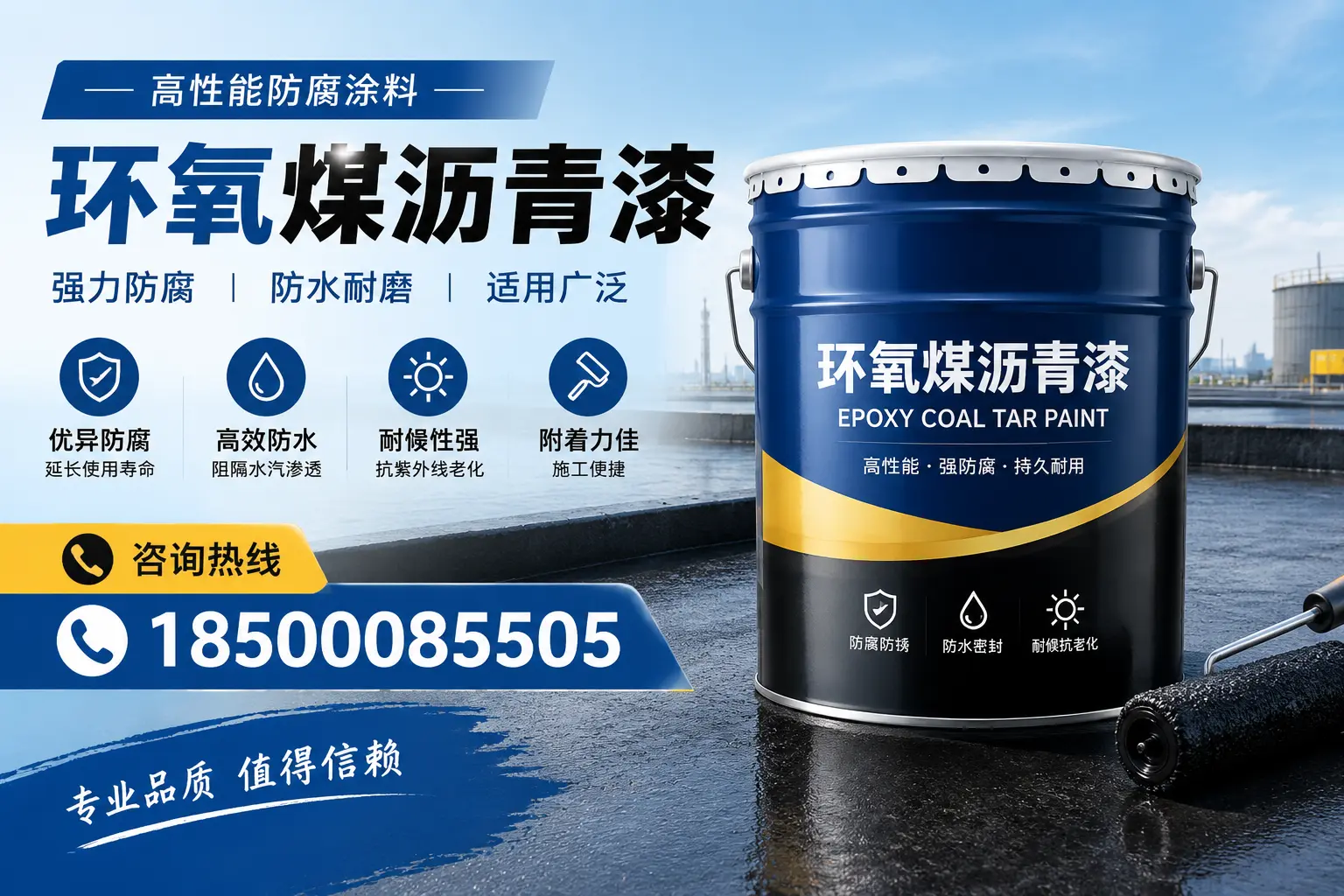 环氧煤沥青漆的主要成分与功能，邢台用户深度了解