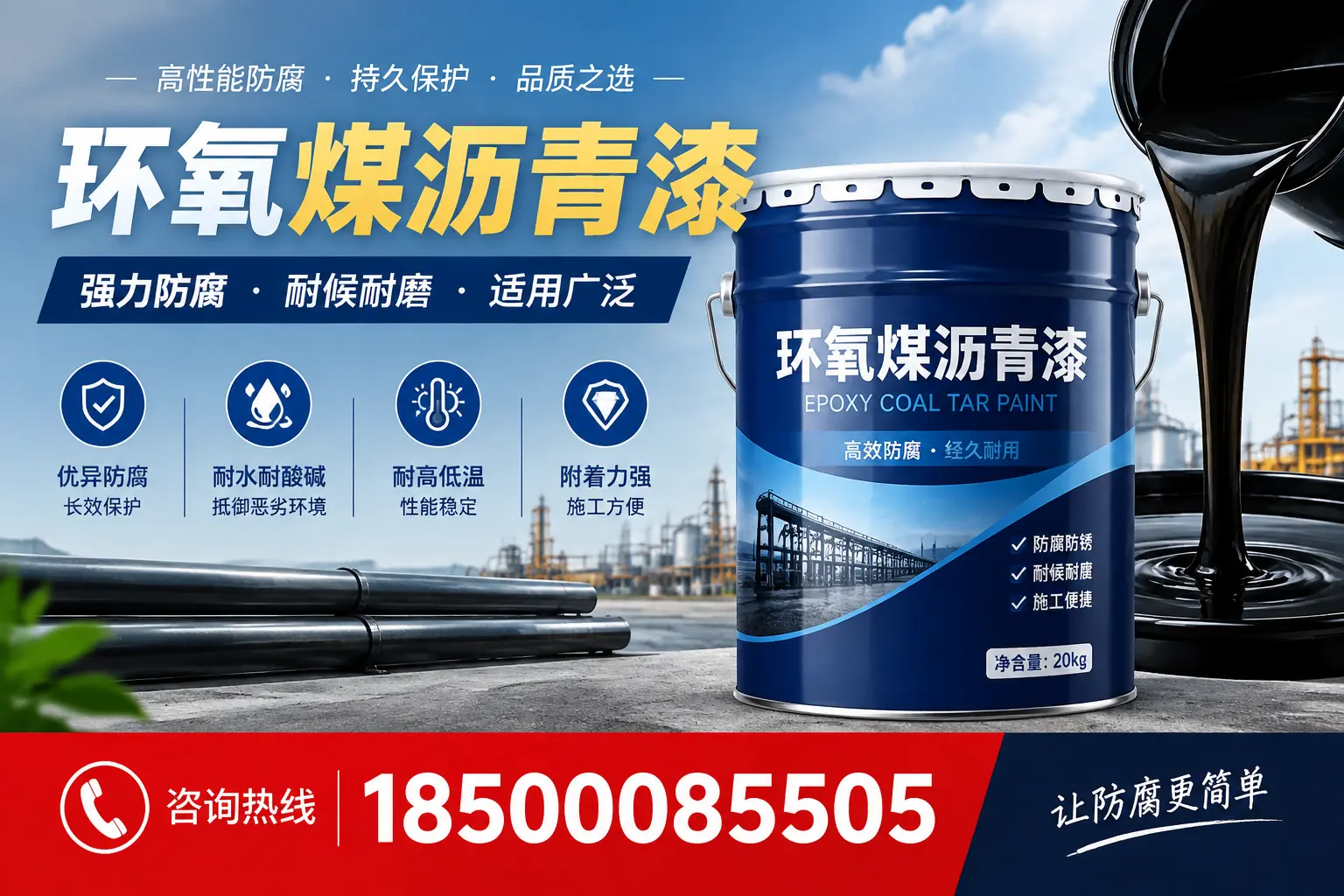 环氧煤沥青漆在不同气候条件下的表现分析，邢台适用性